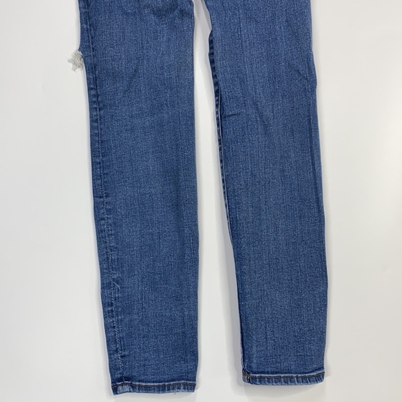 American Eagle Next Level Stretch Hi-Rise Distressed Jegging 6 Long - Picture 6 of 14